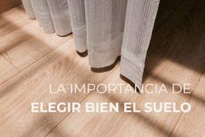 Suelo natural de madera en vivienda con criterios de bioarquitectura
