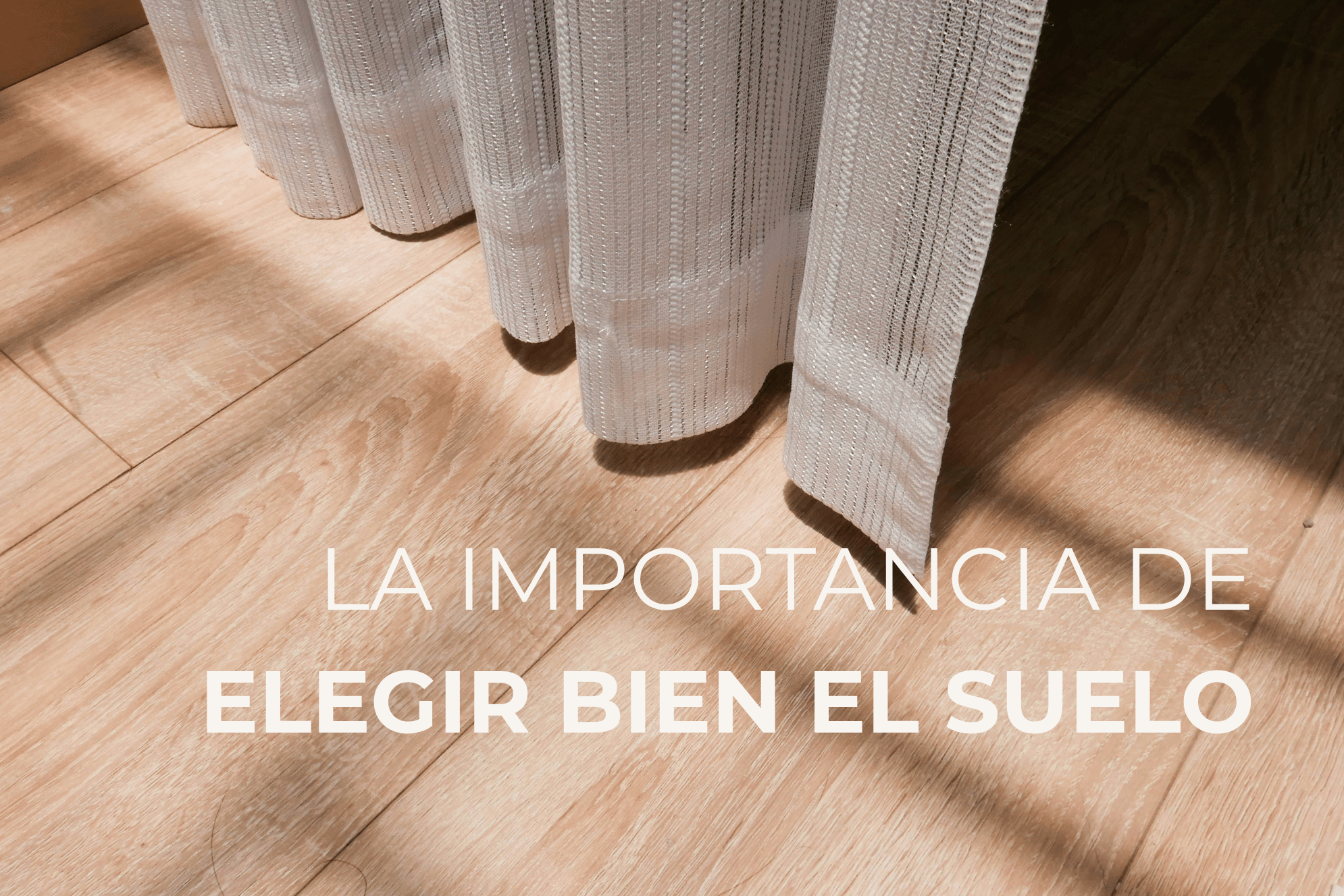 Suelo natural de madera en vivienda con criterios de bioarquitectura