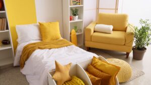 Decoración en amarillo