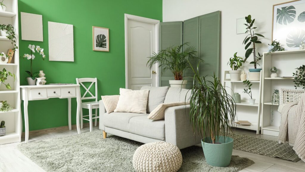 Decoración en verde