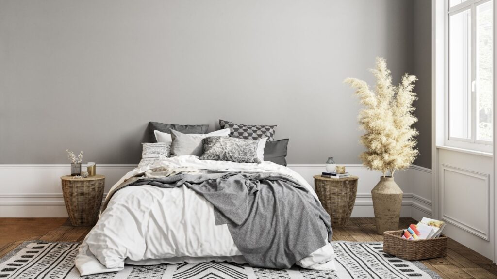 Decoración en gris