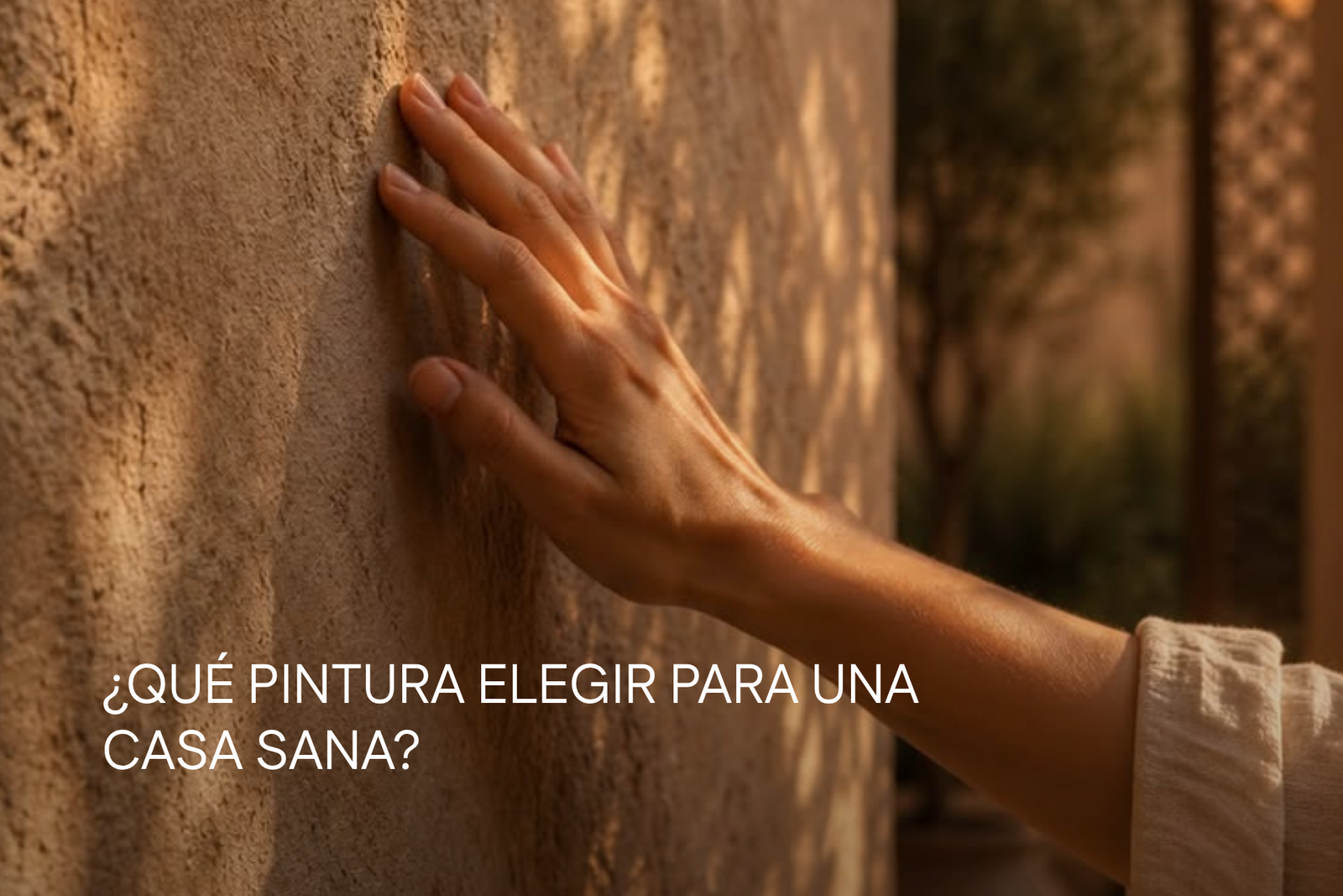 Pinturas naturales